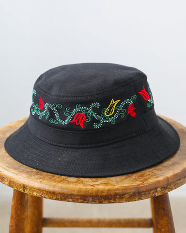 Organic Floral Bucket