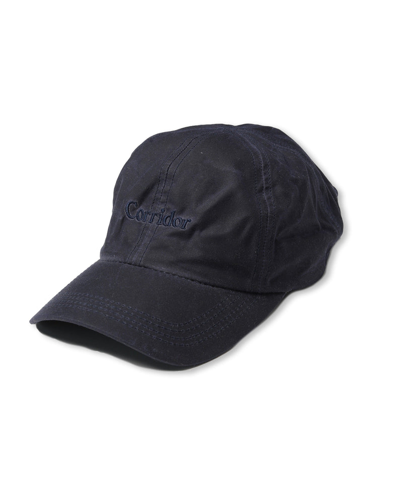 Waxed Logo Cap-Cap-Corridor-NAVY-OS-Corridor
