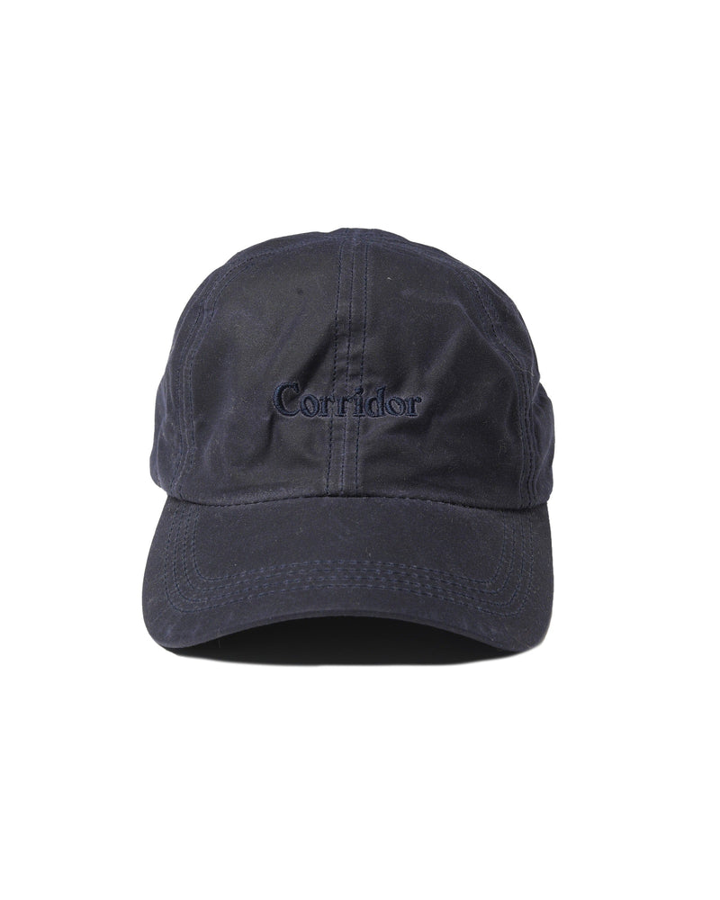 Waxed Logo Cap-Cap-Corridor-NAVY-OS-Corridor