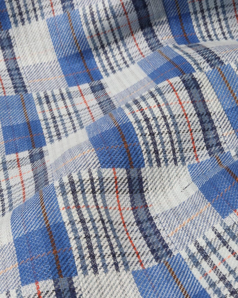 Linen Patchwork 2 Button Blazer-Blazer-Corridor-Corridor