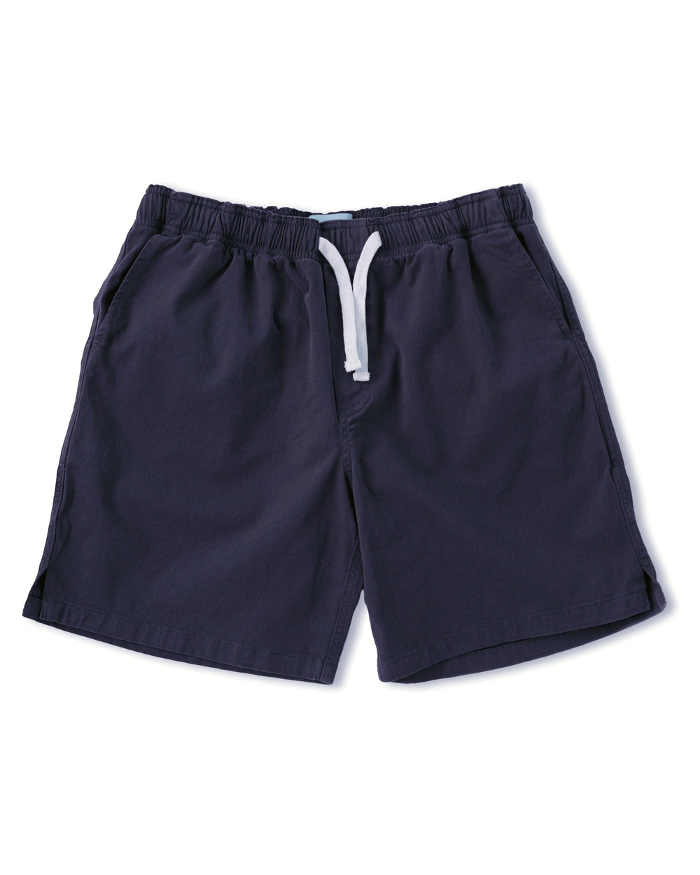 Navy drawstring shorts on sale