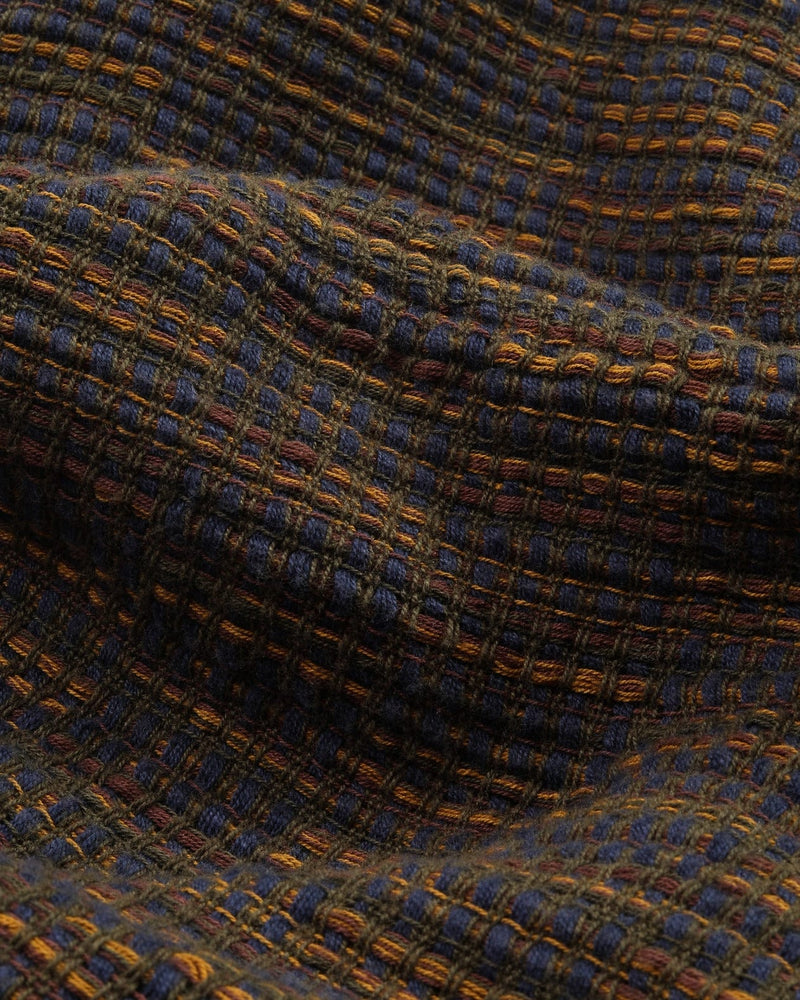 Rainbow Weave Overshirt - Brown-Overshirt-Corridor-Corridor