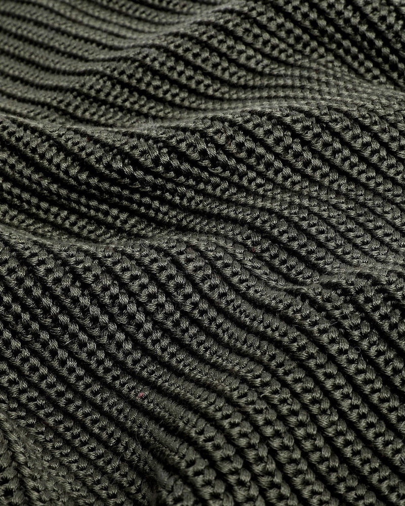 LS Slouchy Polo - Army-LS Knit Polo-Corridor-Corridor