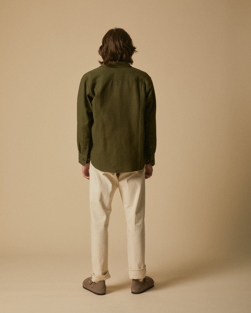 Kingston Shirt Jacket - Olive-Kingston Jacket-Corridor-Corridor
