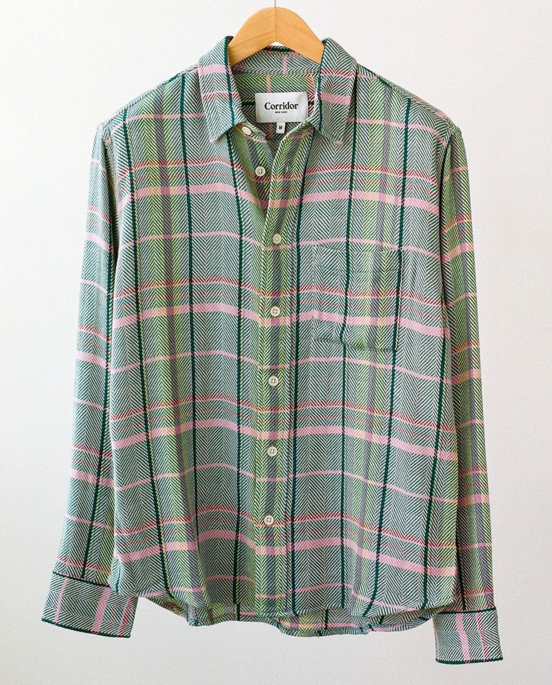 Acid Plaid LS - Fern Meadow-LS-Corridor-Corridor