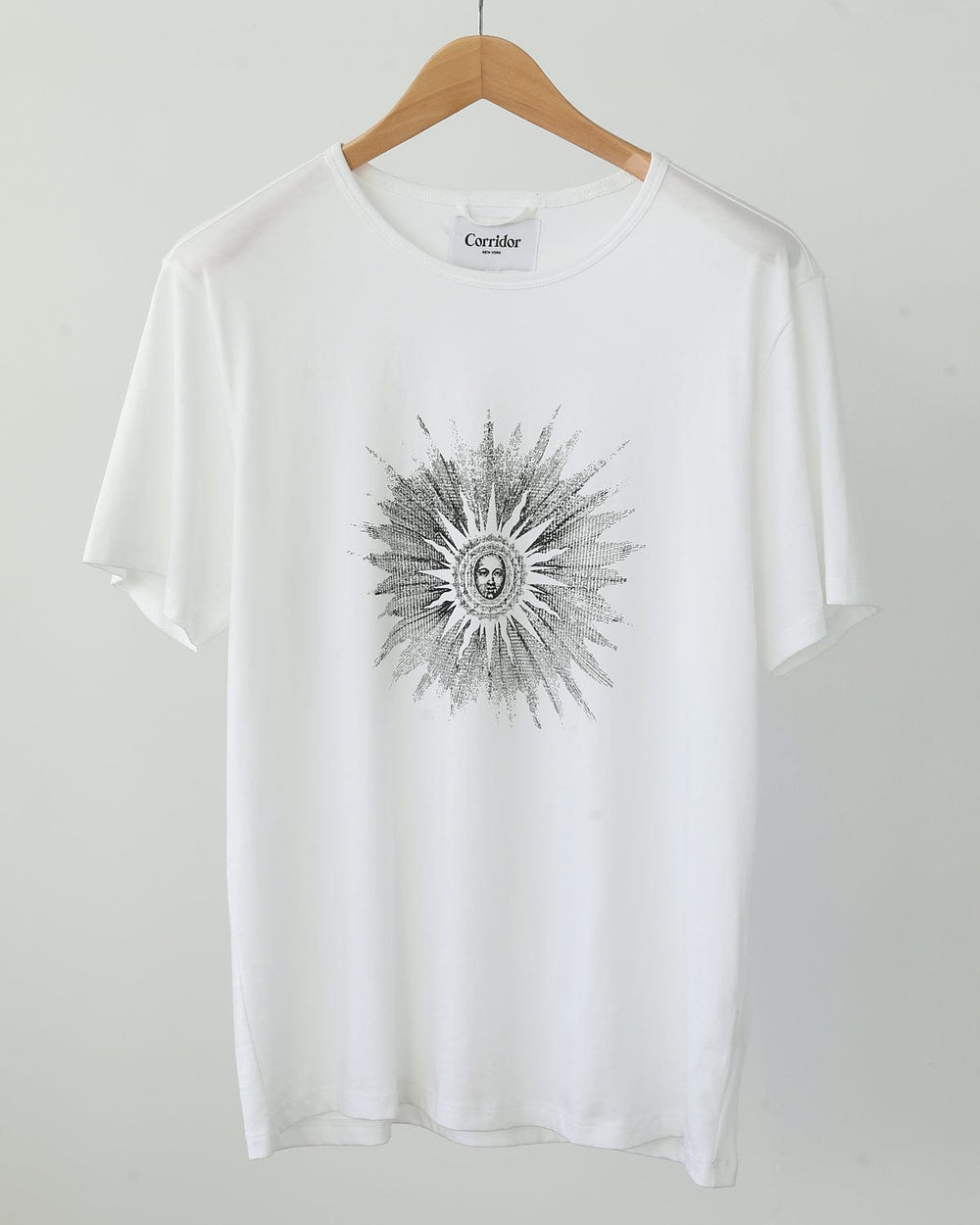 Sun T-Shirt - White-T-Shirt-Corridor-Corridor