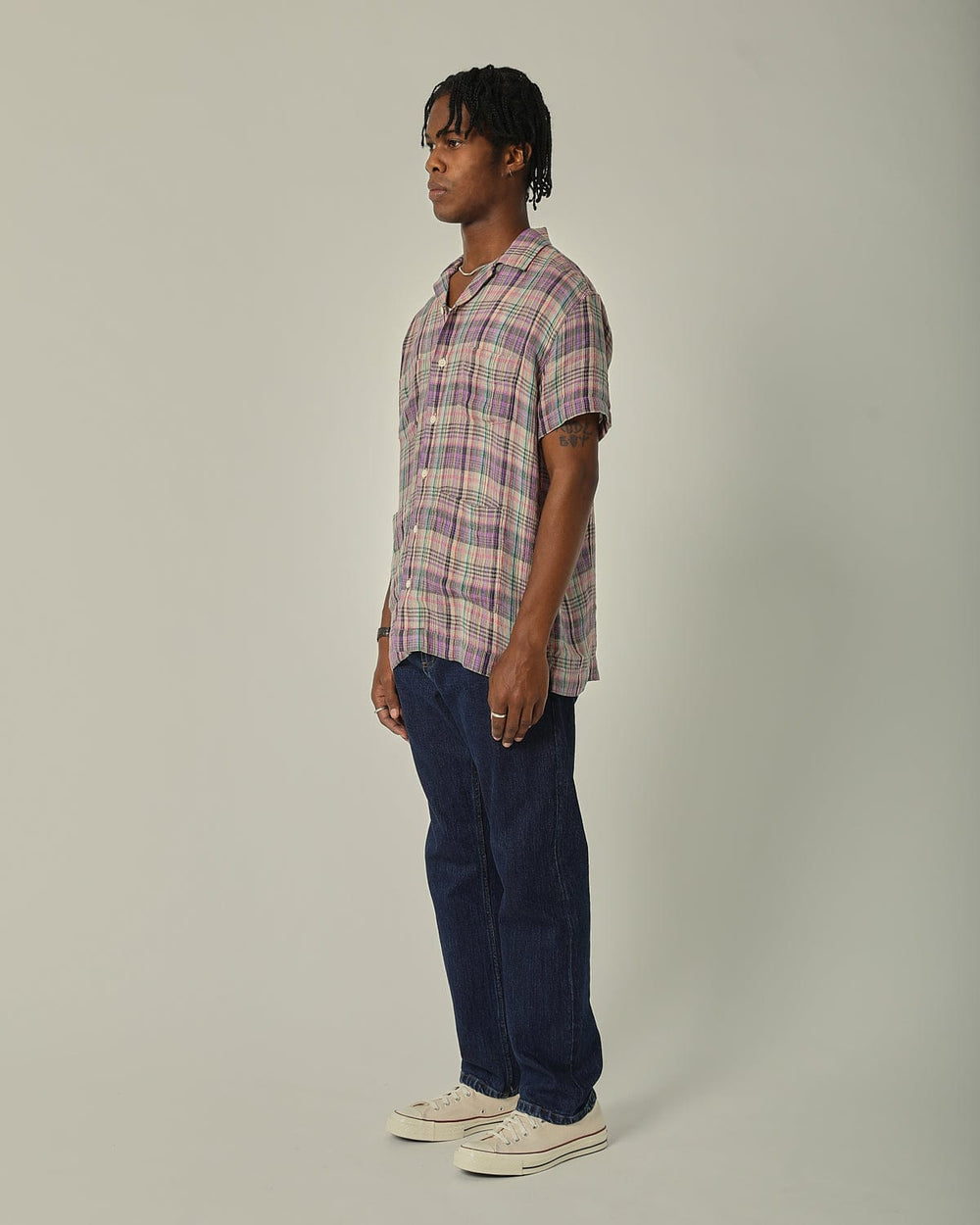 Linen Madras Summer Shirt-Summer Shirt-Corridor-Corridor