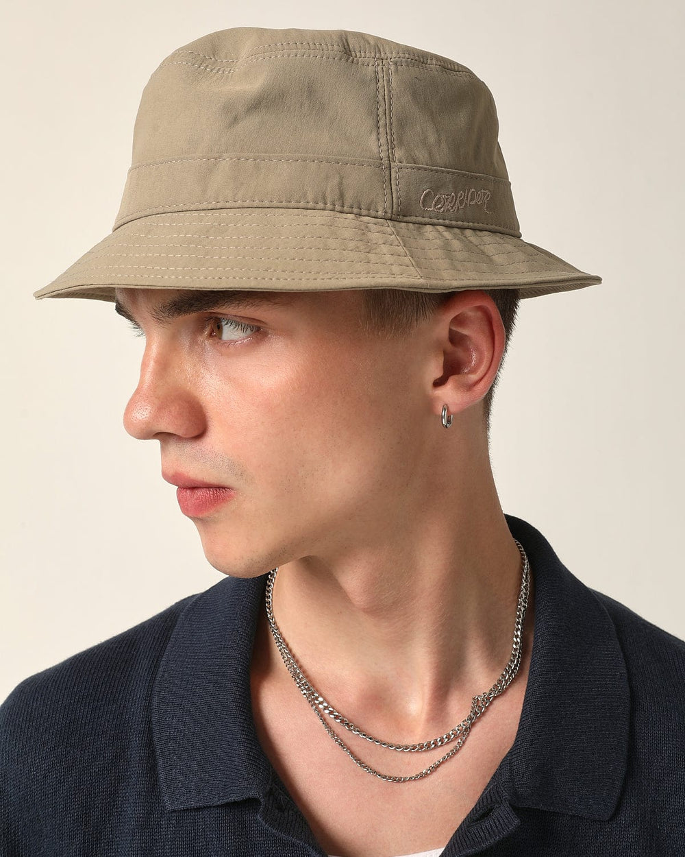 Taslan Bucket Hat - Grey-Bucket Hat-Corridor-Corridor