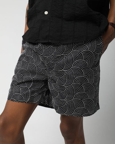 Mind Spin Drawstring Shorts