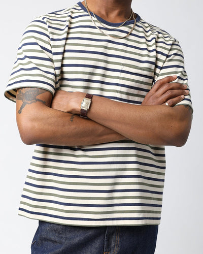 Organic Striped T-Shirt - Natural