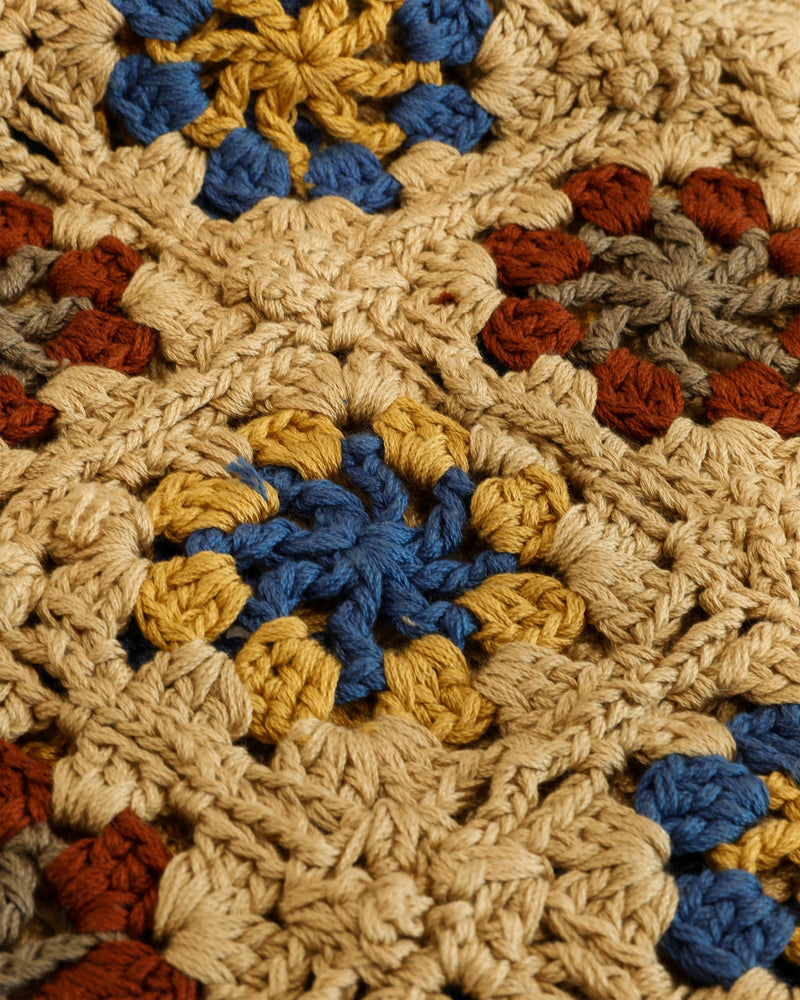 Hand Crochet Pima Cardigan - Natural-Cardigan-Corridor-Corridor